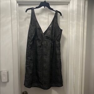 Old Navy Black and White Patterned Dress